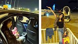بالصور| مي عمر تصل إلى لبنان وتستعد لحضور حفل الموريكس دور