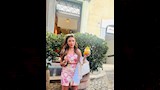 الفنانة سارة سلامة في اجازة الصيف (2)