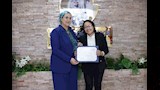 رئيسة القومي للمرأة تلتقي طلاب وطالبات التدريب الصيفي  (2)