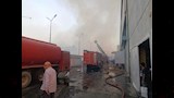 انتداب المعمل الجنائي لمعاينة حريق مصنع كرتون (14)_14