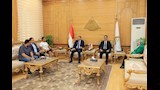 محافظ القليوبية ورئيس جامعة بنها يستقبلان شعلة أسبوع شباب الجامعات (6)