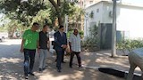 تجميل وتشجير ميدان المدرسة الأمريكية بالمعادي  (3)