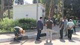 تجميل وتشجير ميدان المدرسة الأمريكية بالمعادي  (6)