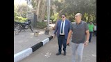 تجميل وتشجير ميدان المدرسة الأمريكية بالمعادي  (18)
