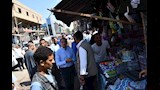 المحافظ يقود حملة رفع الاشغالات بكوم امبو