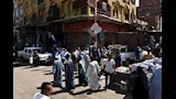 المحافظ يقود حملة رفع الاشغالات