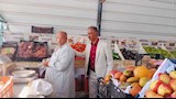 طرح خضر وفاكهة بمنفذ مدينة باريس
