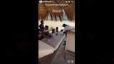 احمد حلمي يلعب راكيت مع صديقه
