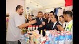 محافظ القليوبية يفتتح معرض أهلاً مدارس في بنها