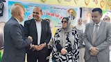 حوار حول افتتاح المعرض