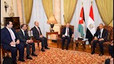 وزير الخارجية يلتقي نظيره الأردني