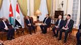 وزير الخارجية يلتقي نظيره الأردني