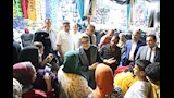 محافظ الوادي الجديد تلتلقي زوار معرض أهلا مدارس بالخارجة