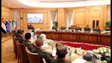 وزير الدفاع يلتقي مقاتلي الجيشين الثاني والثالث الميدانيين لمتابعة التدريب القتالي (3)