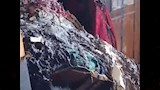 منزل السيدة المحترق