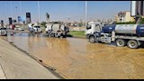 كسر ماسورة مياه بأكتوبر