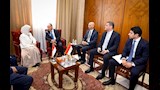 وزير الخارجية و نظيرته اليمنية