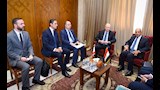 وزير الخارجية و نظيره اللبناني