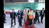 وزيرا النقل المصري والفرنسي في مجمع ألستوم الصناعي (7)