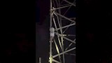 أثناء إنقاذه