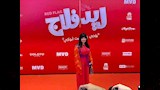 سهير جودة في العرض الخاص لـ فيلم ريد فلاج