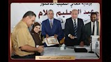 حفل تكريم حملة الدكتوراه والماجستير والمتفوقين من أبناء المحامين (16)