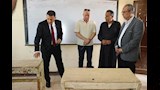 بعد أزمة جلابية المدير.. مدرسة برقطا بالقليوبية بلا سور وطابور الصباح في الشارع