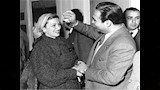 بصحبة زوجها محمود ذو الفقار