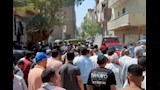 تشييع جثمان ضابط بوحدة مباحث سمالوط (1)