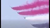 الصقور السعودية ترسم علم مصر في سماء معرض العلمين (7)