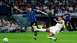 لحظة تسجيل هدف ريال مدريد