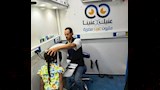 الكشف على عيون طفلة