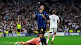 من مباراة ريال مدريد وإنتر ميلان