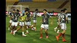 احماء لاعبي الأهلي