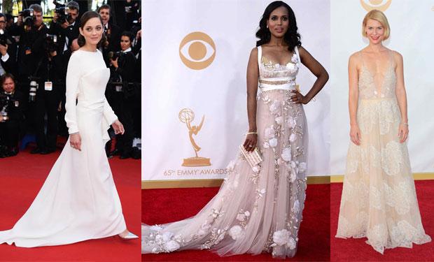 فستان الزفاف لشتاء 2014: استوحيه من فساتين نجمات 2013