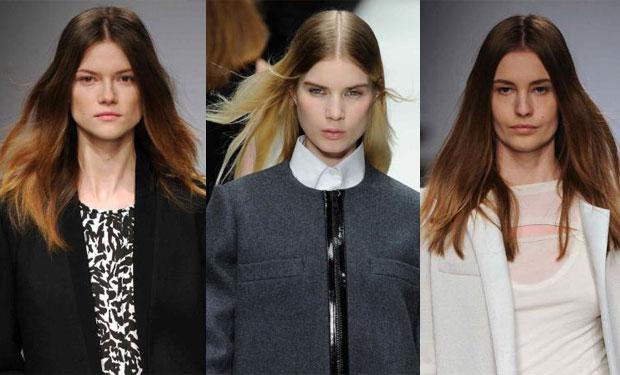 صبغة الشعر هذا الشتاء: متدرجة وطبيعية من أسابيع الموضة 