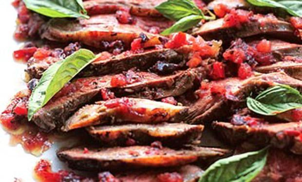 شرائح اللحم بالتتبيلة المكسيكية