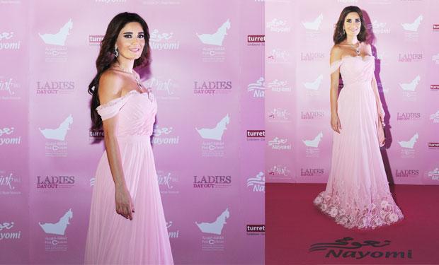 سيرين عبد النور بإطلالة وردية في حفل Big Pink Ball