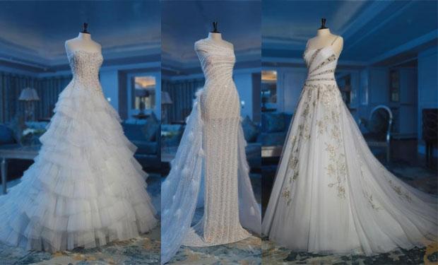 فساتين زفاف 2013: عروس رومانسية بلمسات عبد محفوظ 