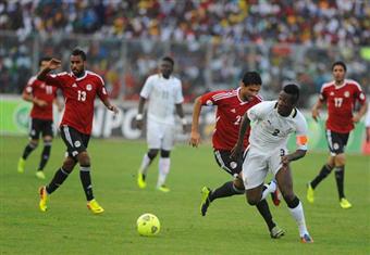 وصول المنتخب الغاني إلى القاهرة اليوم