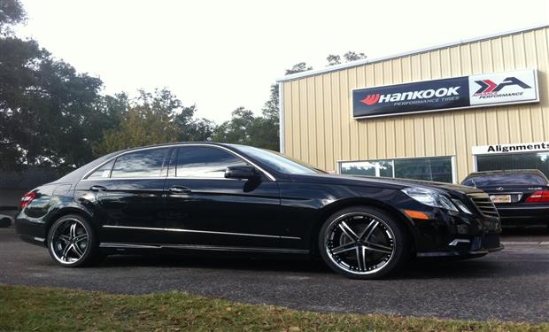 سيارات مرسيدس إس الجديدة تستخدم اطارات هانكوك الكورية 