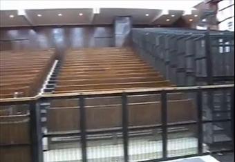 بالفيديو.. مشاهد من داخل قاعة محاكمة مرسي 