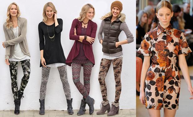 كيف بدت الطبعات والنقوش في موضة شتاء 2014؟ 