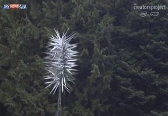 الفنان "أنتوني هاو" يكشف عن منحوتات ثلاثية الأبعاد تتحرك بالرياح