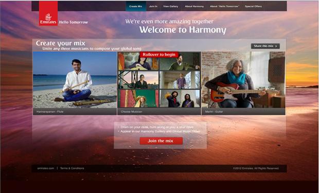 طيران الإمارات تطلق حملتها الموسيقية “هارموني”