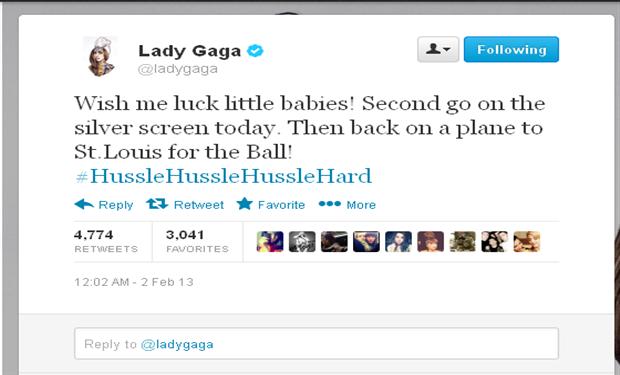 جاجا تعلن عن اشتراكها في فيلم عبر تويتر