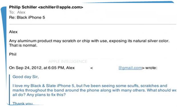 أبل تستغرب التهويل من مشاكل آيفون 5