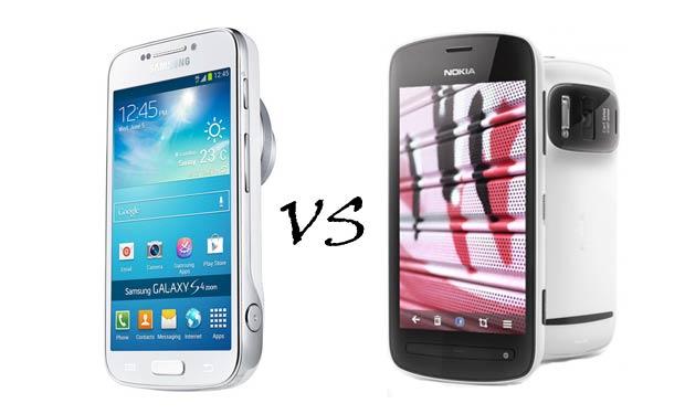 نوكيا "808 بيورفيو" VS سامسونج "جالاكسي S4 زووم"