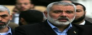 إسماعيل هنية يهدى برهامي ''درع الأقصي'' بعد زيارته لغزة