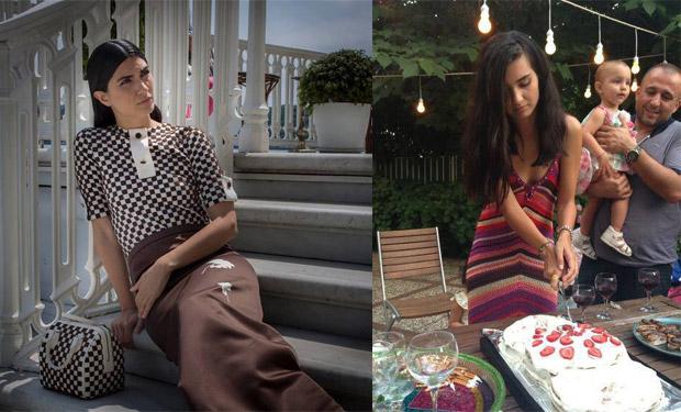 "توبا" تحتفل بعيد ميلادها وبنجاحها في عرض مجموعة "لويس فويتون"